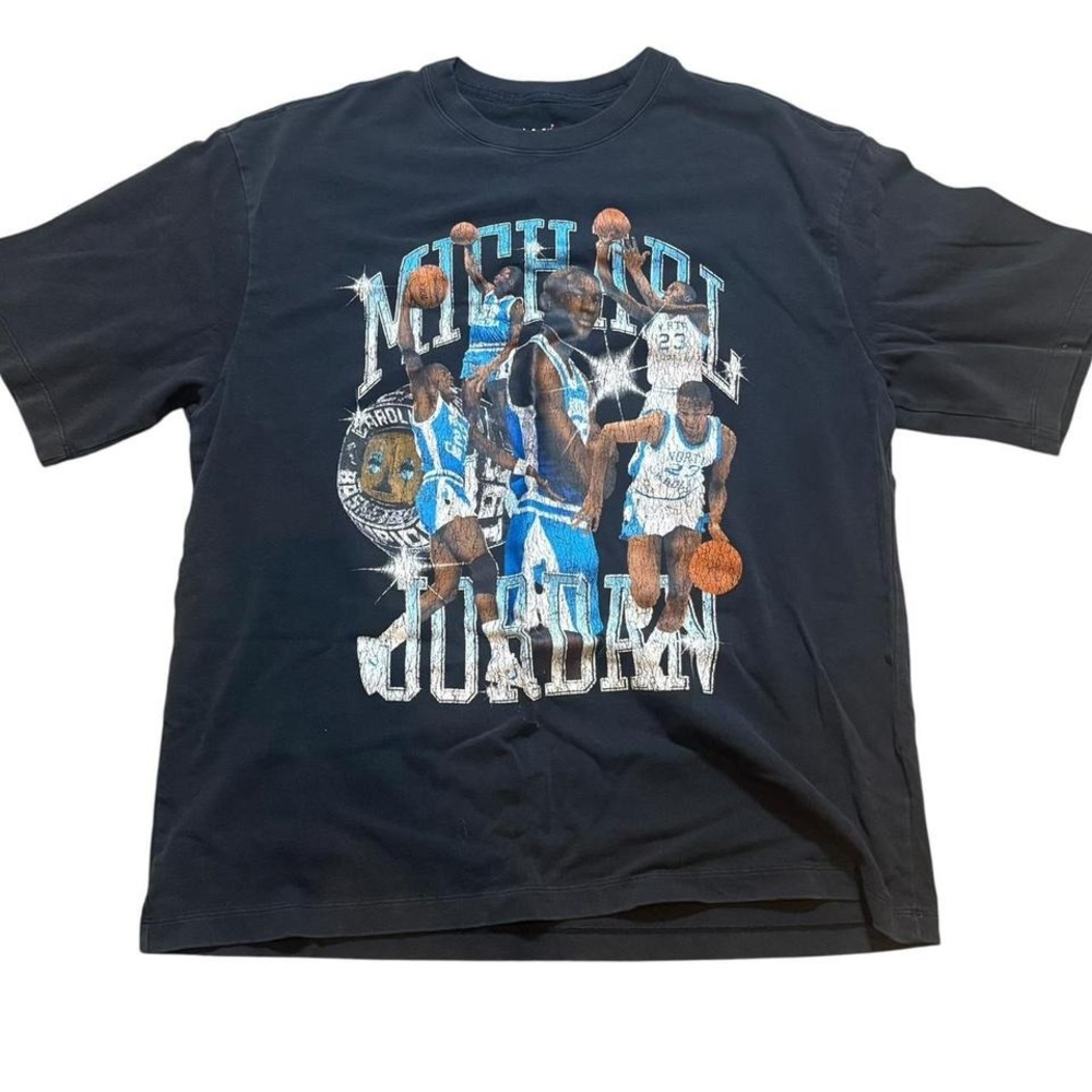 Air‎ Jordan North Carolina Tar Heels Graphic T-Shirt Men's Size Large